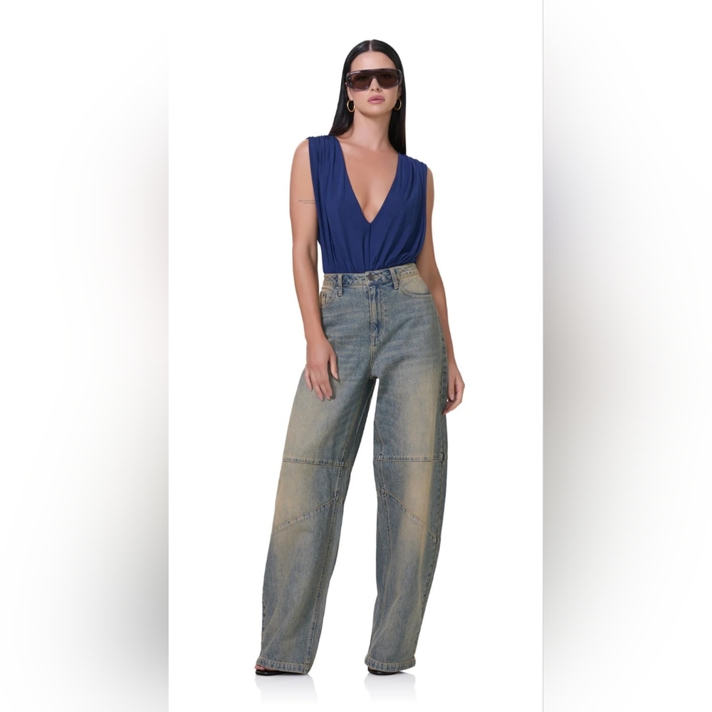 AFRM - Ajax Barrel JeanTinted Grunge Wash